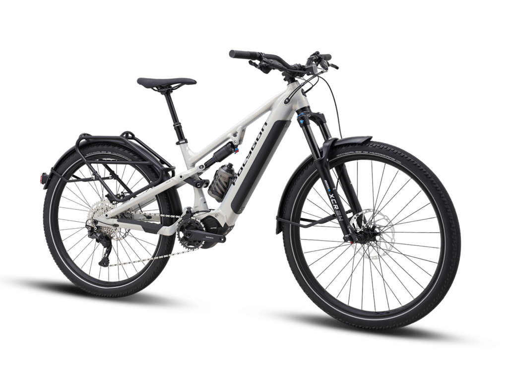 Polygon Bikes - MY24 SISKIU HE B WHITE WITH BOTTLE RF
