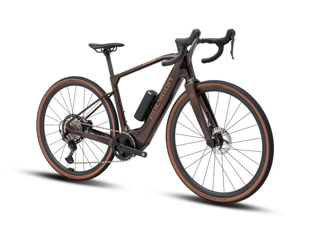 Polygon Bikes - MY24 TAMBORA AE BROWN WITH BOTTLE RF