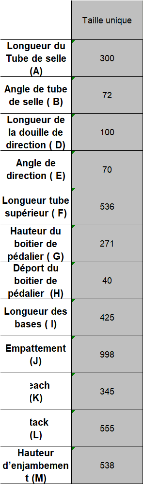 Polygon Bikes - Tableau-de-Geometrie-Relic-24